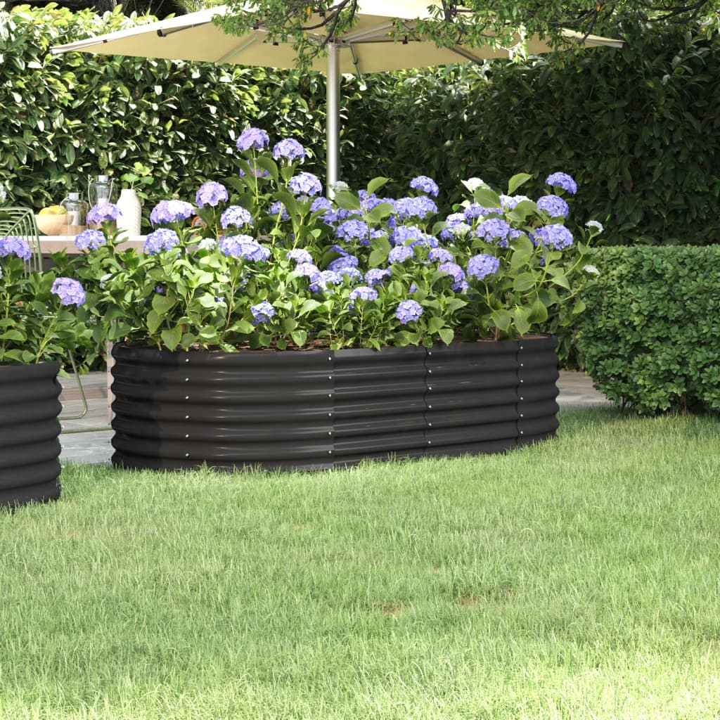 Letto Giardino Acciaio Verniciato A Polvere