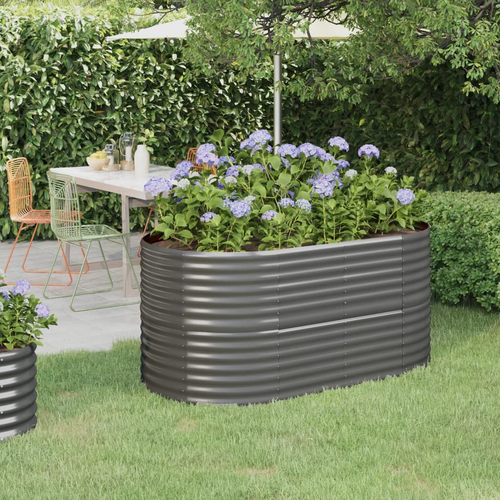 Letto Giardino Acciaio Verniciato A Polvere