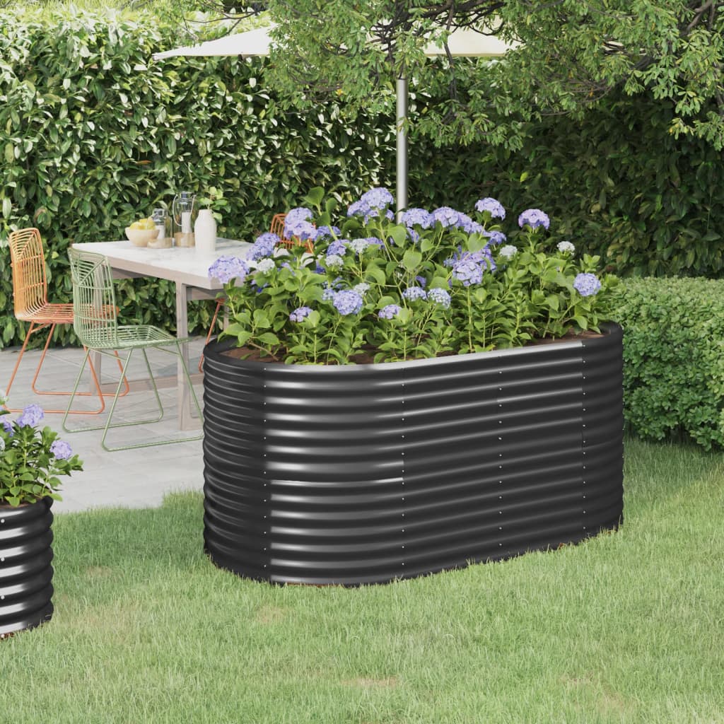 Letto Giardino Acciaio Verniciato A Polvere