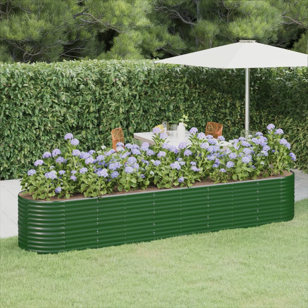 Letto Giardino Acciaio Verniciato A Polvere