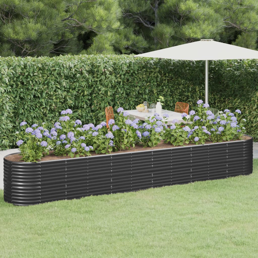 Letto Giardino Acciaio Verniciato A Polvere