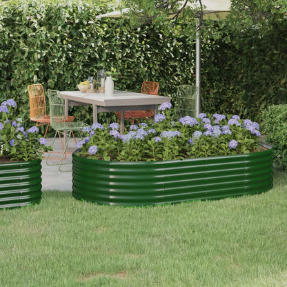 Letto Da Giardino In Acciaio A Polvere