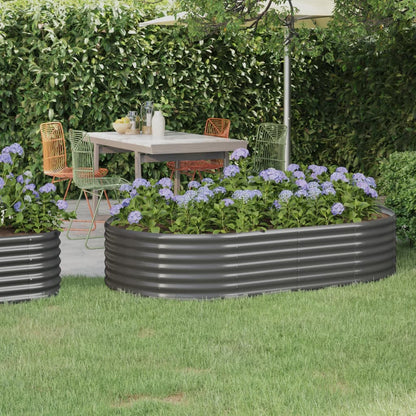 Letto Da Giardino In Acciaio A Polvere