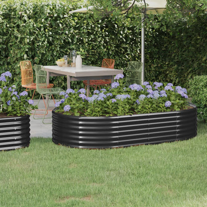 Letto Da Giardino In Acciaio A Polvere