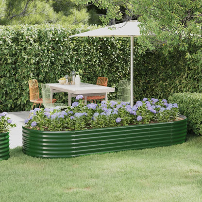 Letto Da Giardino In Acciaio A Polvere
