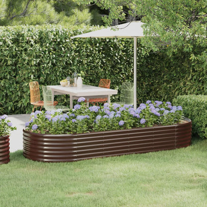 Letto Da Giardino In Acciaio A Polvere