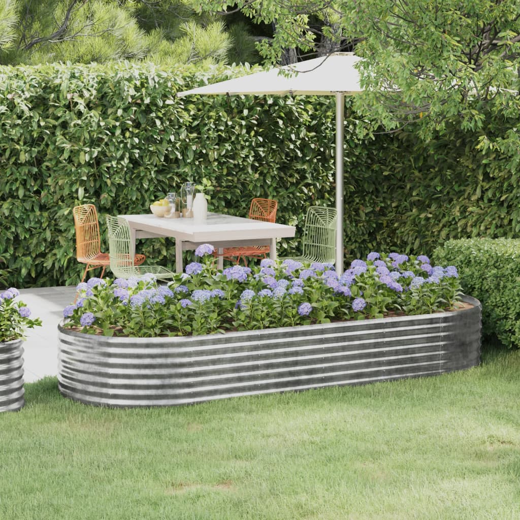 Letto Da Giardino In Acciaio A Polvere