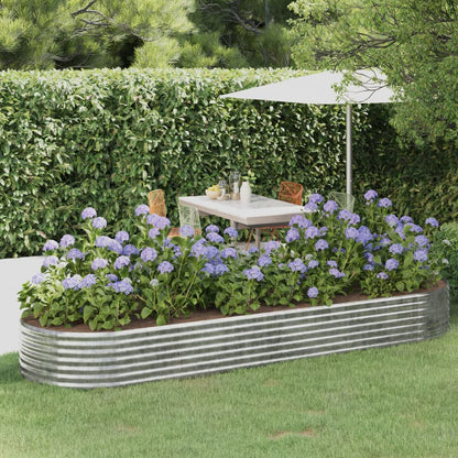 Letto Da Giardino In Acciaio A Polvere