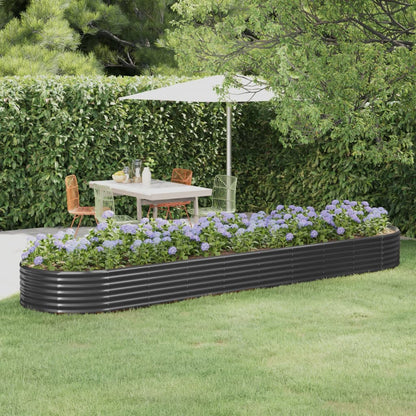 Letto Da Giardino In Acciaio A Polvere