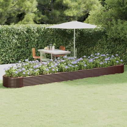 Letto Da Giardino In Acciaio A Polvere