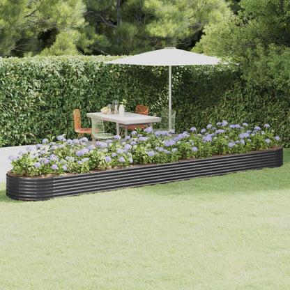 Letto Da Giardino In Acciaio A Polvere