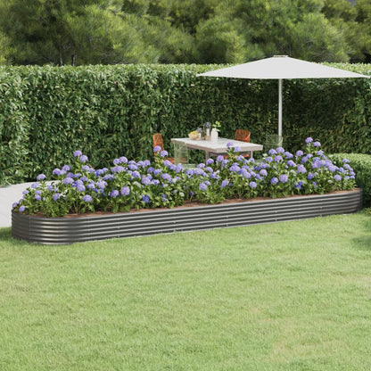 Letto Da Giardino In Acciaio A Polvere