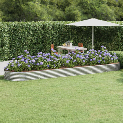 Letto Da Giardino In Acciaio A Polvere