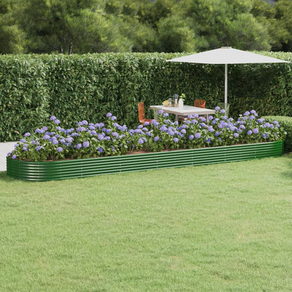 Letto Da Giardino In Acciaio A Polvere