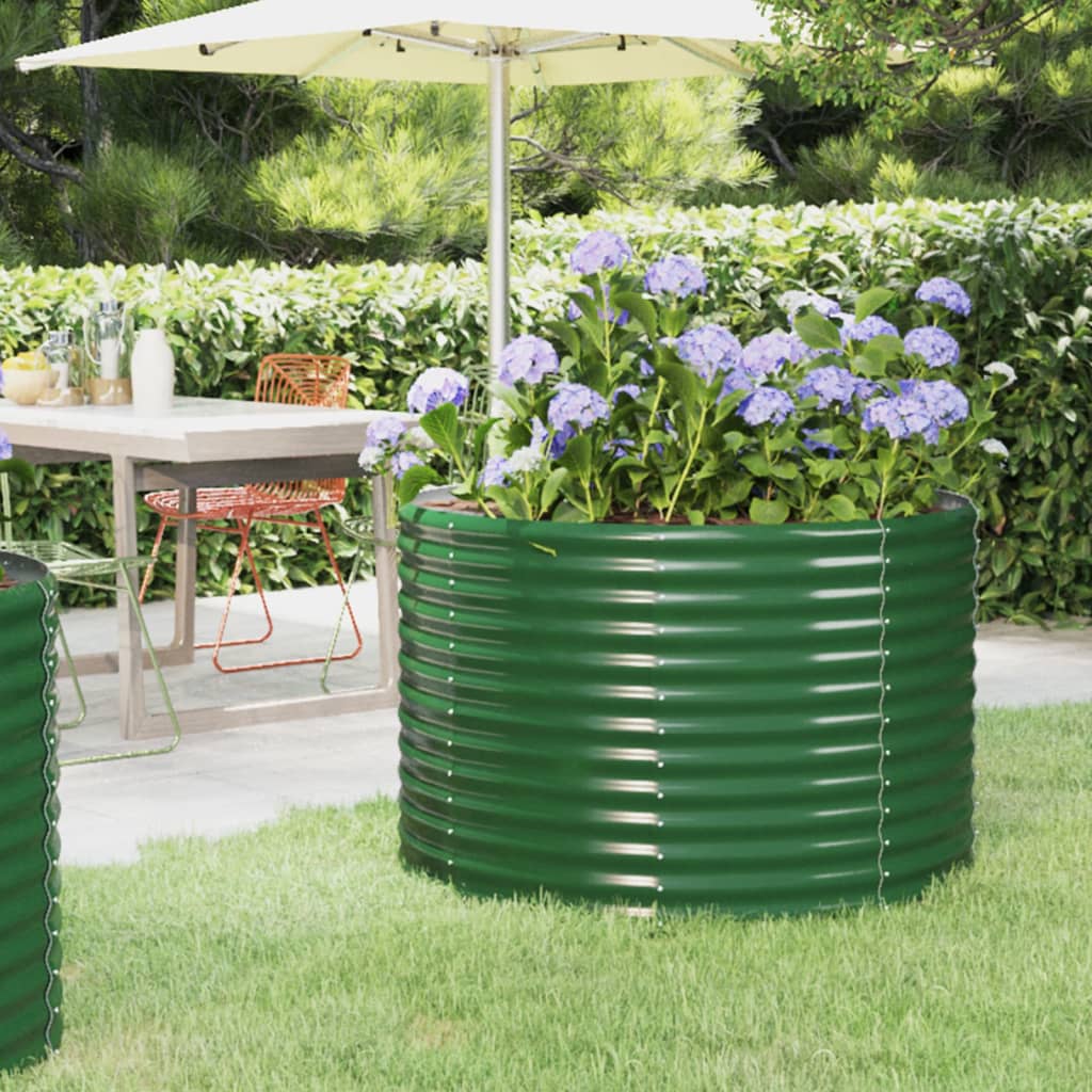 Letto Giardino Acciaio Verniciato A Polvere 249X100X68Cm