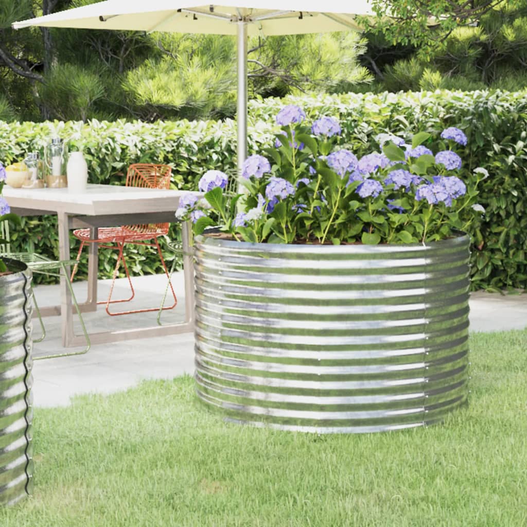 Letto Giardino Acciaio Verniciato A Polvere 249X100X68Cm