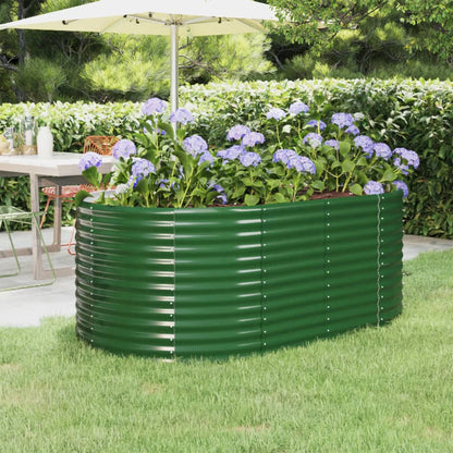 Letto Giardino Acciaio Verniciato A Polvere 249X100X68Cm