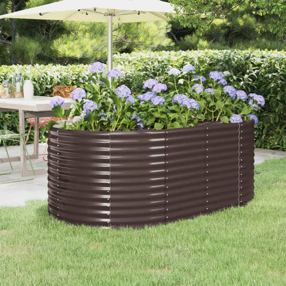 Letto Giardino Acciaio Verniciato A Polvere 249X100X68Cm