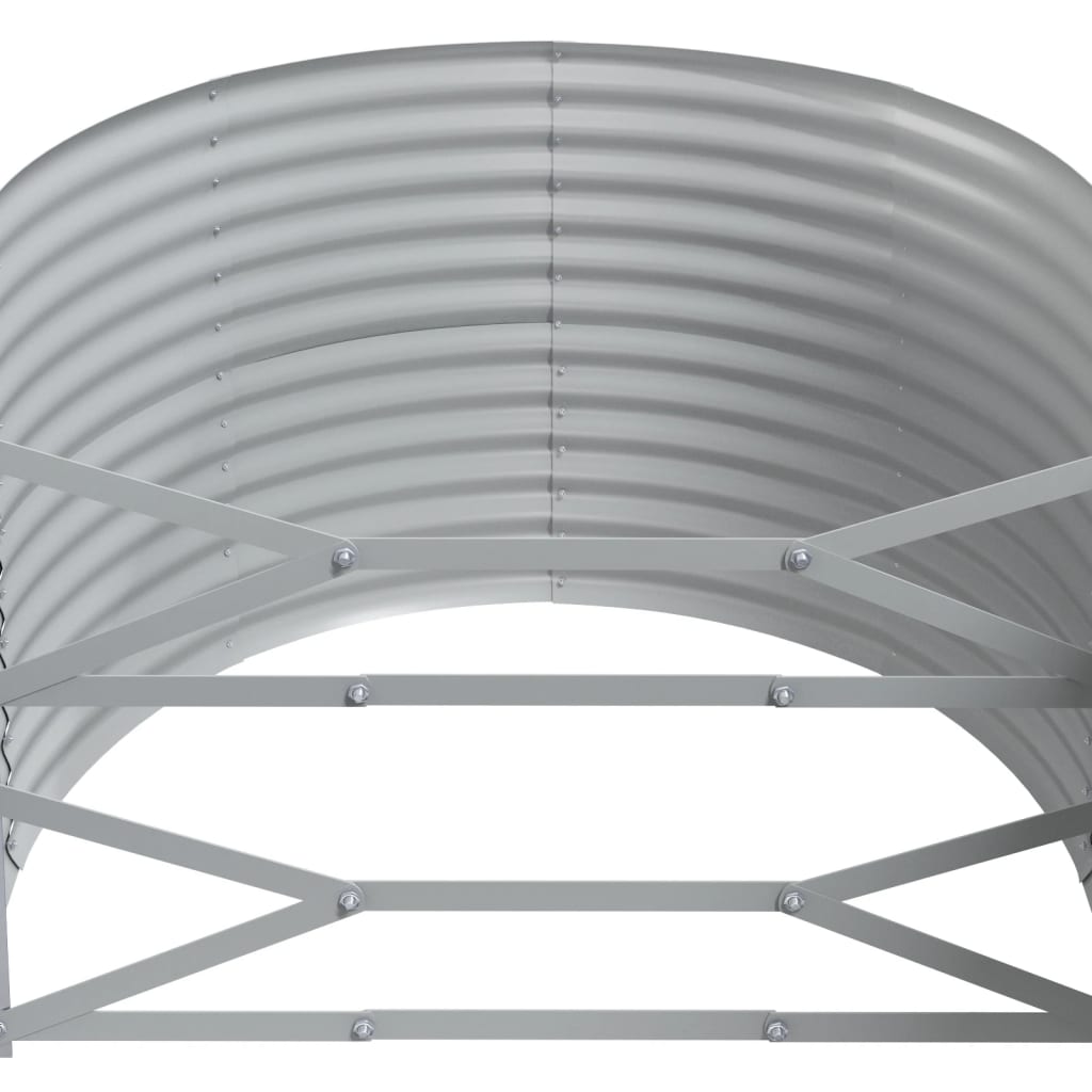 Letto Giardino Acciaio Verniciato A Polvere 249X100X68Cm
