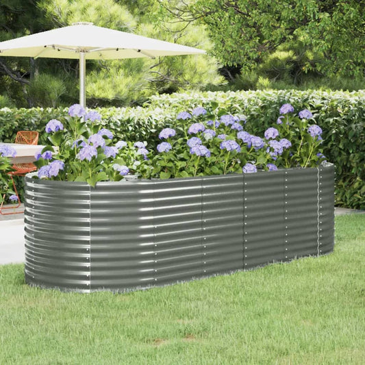 Letto Giardino Acciaio Verniciato A Polvere 249X100X68Cm