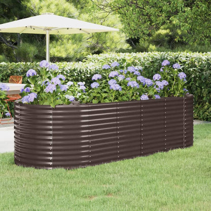 Letto Giardino Acciaio Verniciato A Polvere 249X100X68Cm