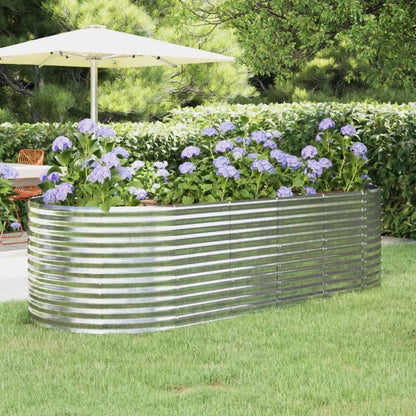 Letto Giardino Acciaio Verniciato A Polvere 249X100X68Cm