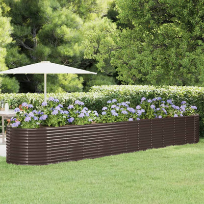 Letto Giardino Acciaio Verniciato A Polvere 249X100X68Cm