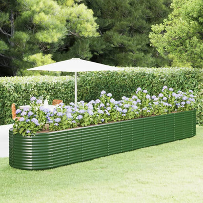 Letto Giardino Acciaio Verniciato A Polvere 249X100X68Cm