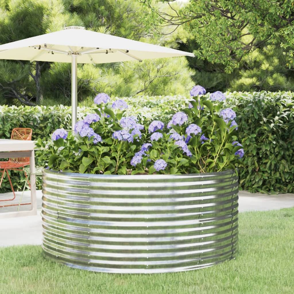 Letto Giardino Acciaio Verniciato A Polvere 249X100X68Cm