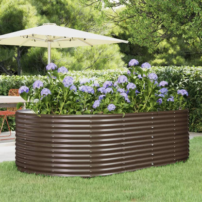 Letto Giardino Acciaio Verniciato A Polvere 249X100X68Cm