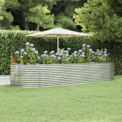 Letto Giardino Acciaio Verniciato A Polvere 249X100X68Cm