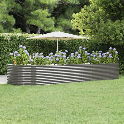 Letto Giardino Acciaio Verniciato A Polvere 249X100X68Cm
