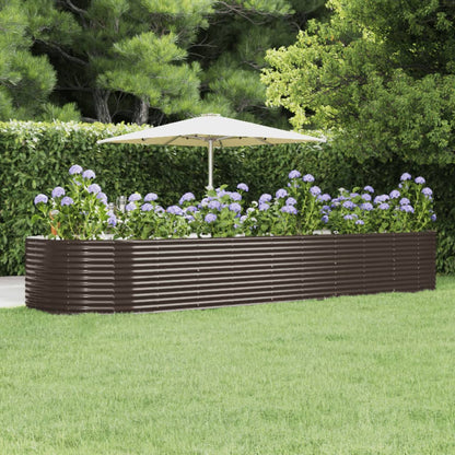 Letto Giardino Acciaio Verniciato A Polvere 249X100X68Cm