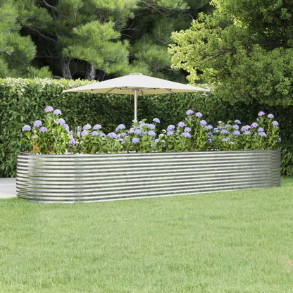 Letto Giardino Acciaio Verniciato A Polvere 249X100X68Cm