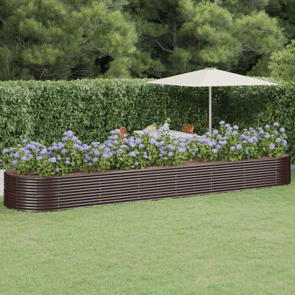 Letto Giardino Acciaio Verniciato A Polvere 249X100X68Cm