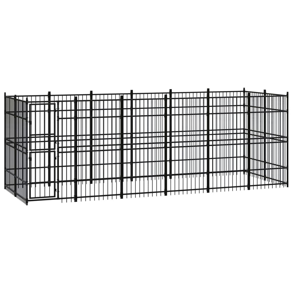 Gabbia Per Cani Da Ester In Acciaio 14,75 M²
