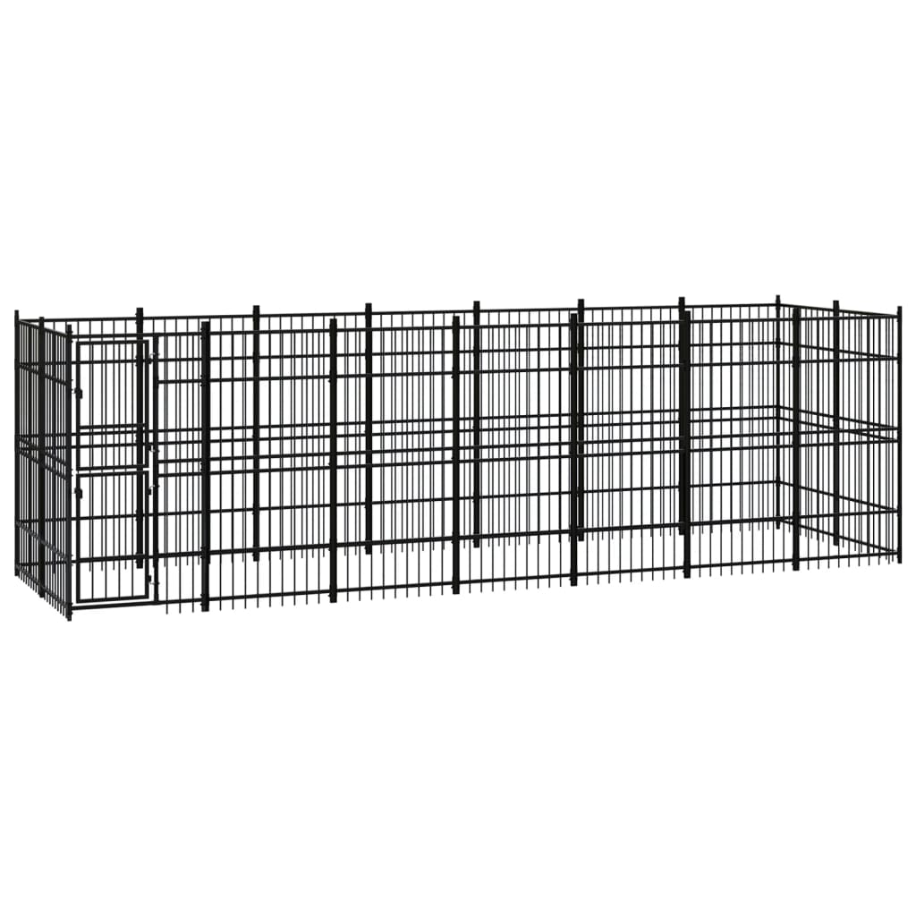 Gabbia Per Cani Da Ester In Acciaio 14,75 M²
