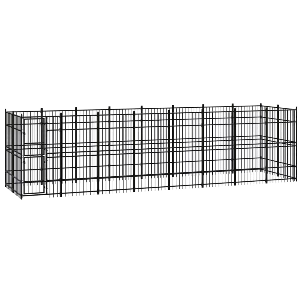 Gabbia Per Cani Da Ester In Acciaio 14,75 M²
