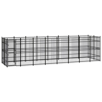 Gabbia Per Cani Da Ester In Acciaio 14,75 M²