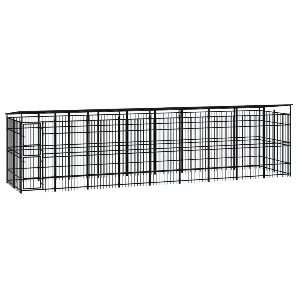 Gabbia Per Cani Da Ester In Acciaio 14,75 M²