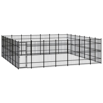 Gabbia Per Cani Da Esterno In Acciaio 36,86 M²