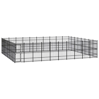 Gabbia Per Cani Da Esterno In Acciaio 36,86 M²