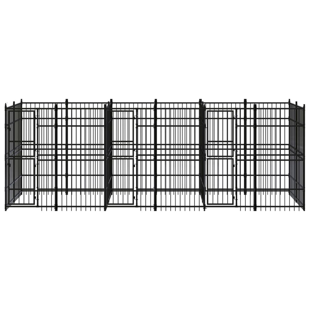 Gabbia Per Cani Da Ester In Acciaio 11,06 M²