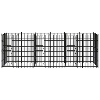 Gabbia Per Cani Da Ester In Acciaio 11,06 M²