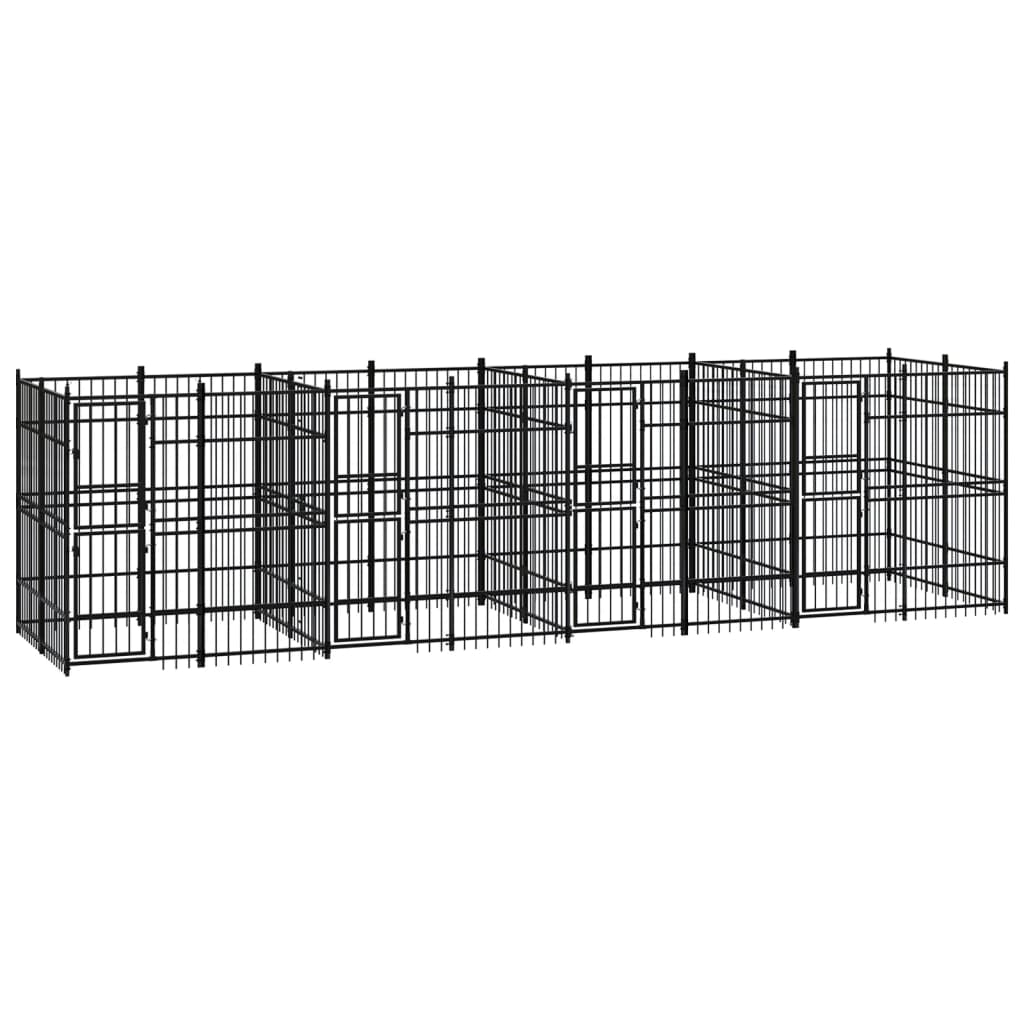 Gabbia Per Cani Da Ester In Acciaio 11,06 M²