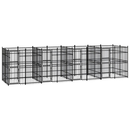 Gabbia Per Cani Da Ester In Acciaio 11,06 M²