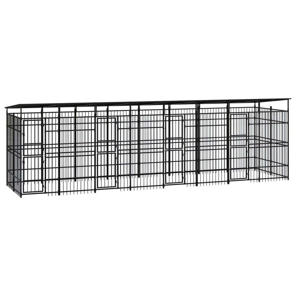 Gabbia Per Cani Da Ester In Acciaio 11,06 M²