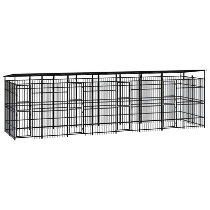 Gabbia Per Cani Da Ester In Acciaio 11,06 M²