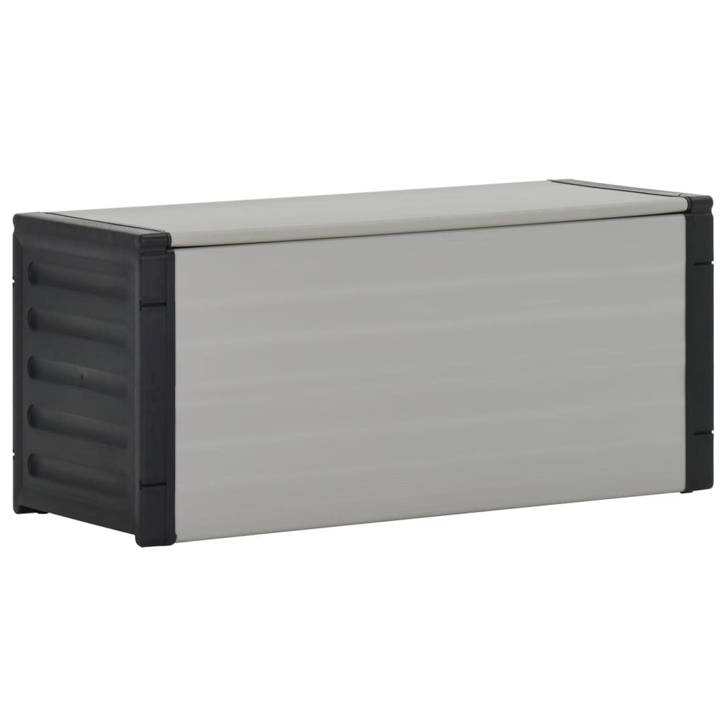 Contenitore Per Rifiuti Da Giardino Grigio 85X34X40 Cm