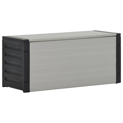 Contenitore Per Rifiuti Da Giardino Grigio 85X34X40 Cm